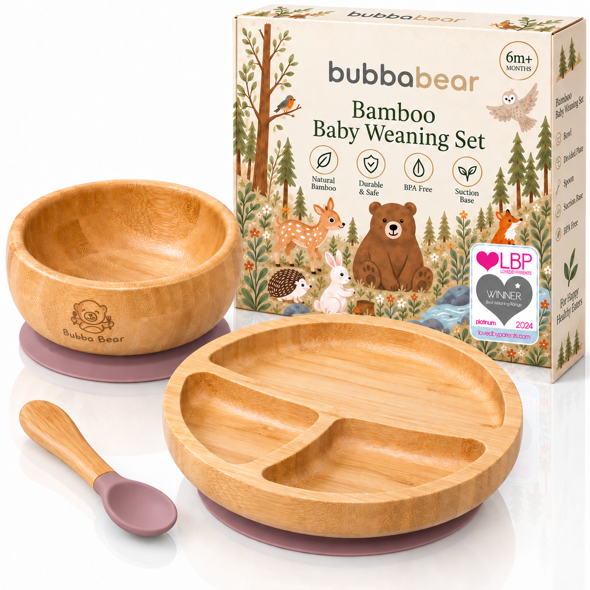 Bamboo Weaning Set
