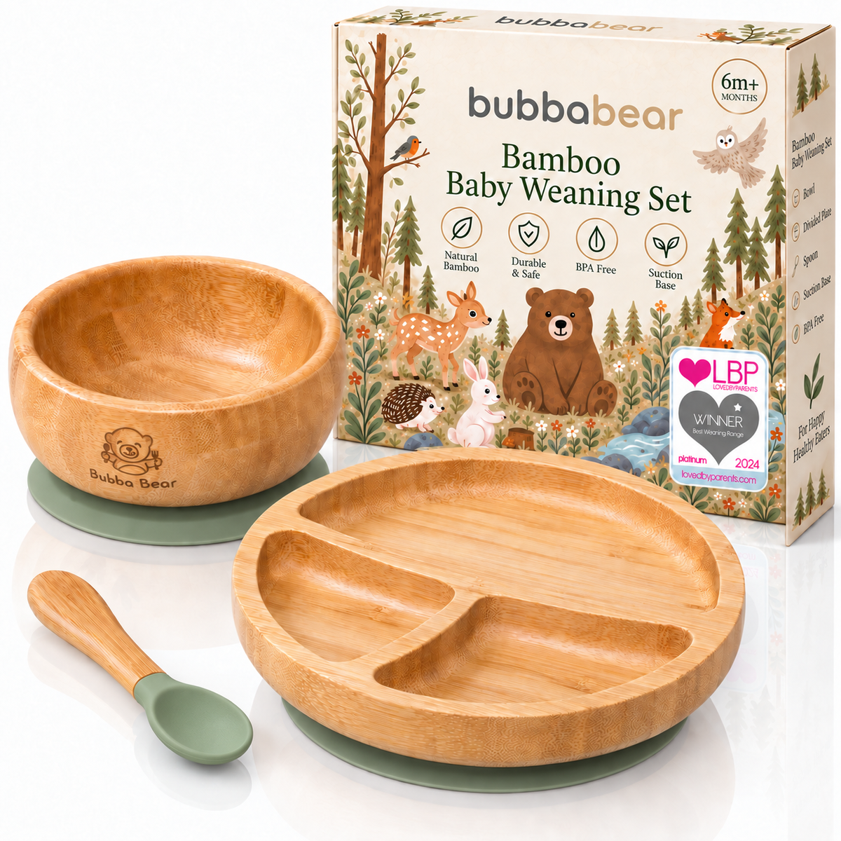 Bamboo Weaning Set