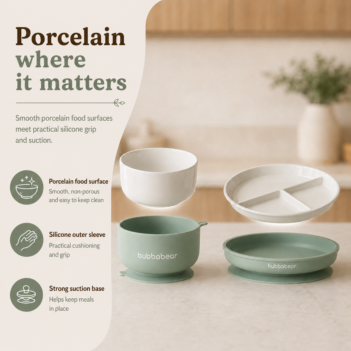 Baby Weaning Set - Porcelain