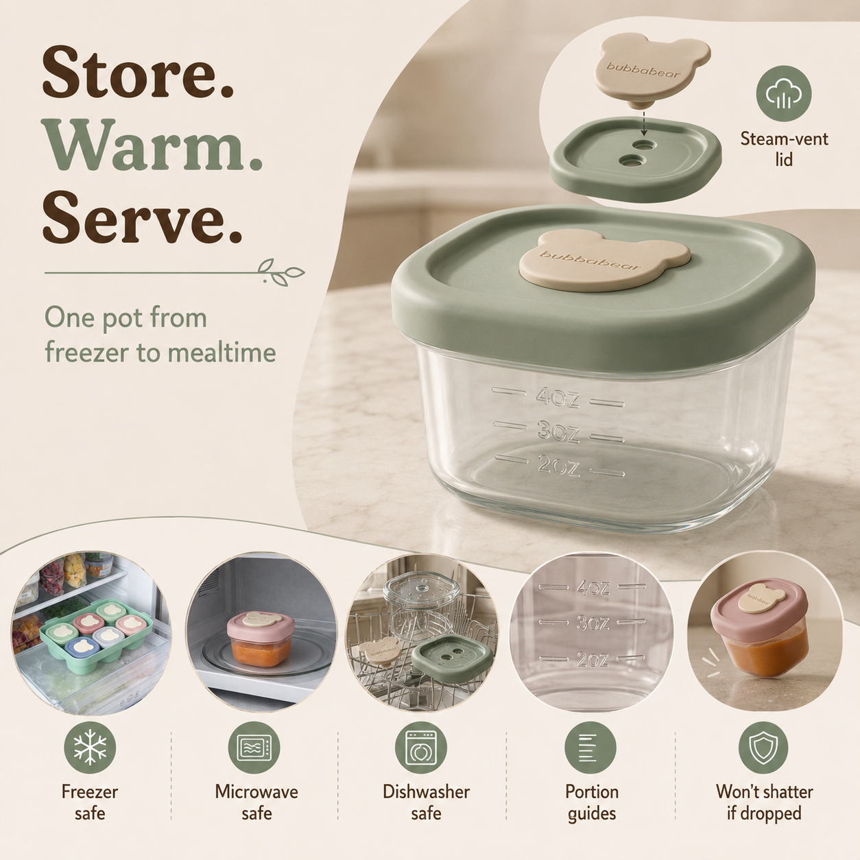 Baby Food Storage Set