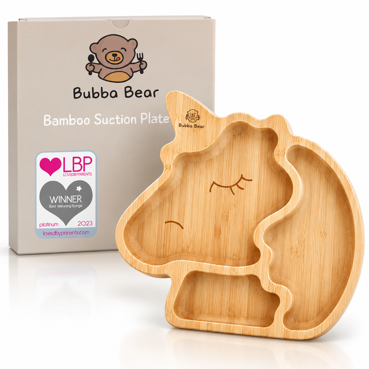Bamboo Unicorn Plate