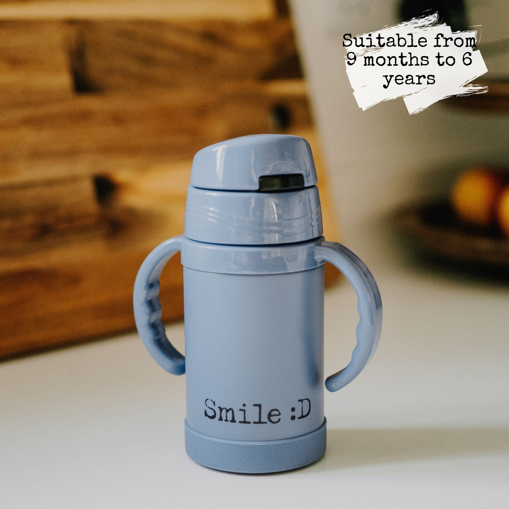 Steel Straw Bottle