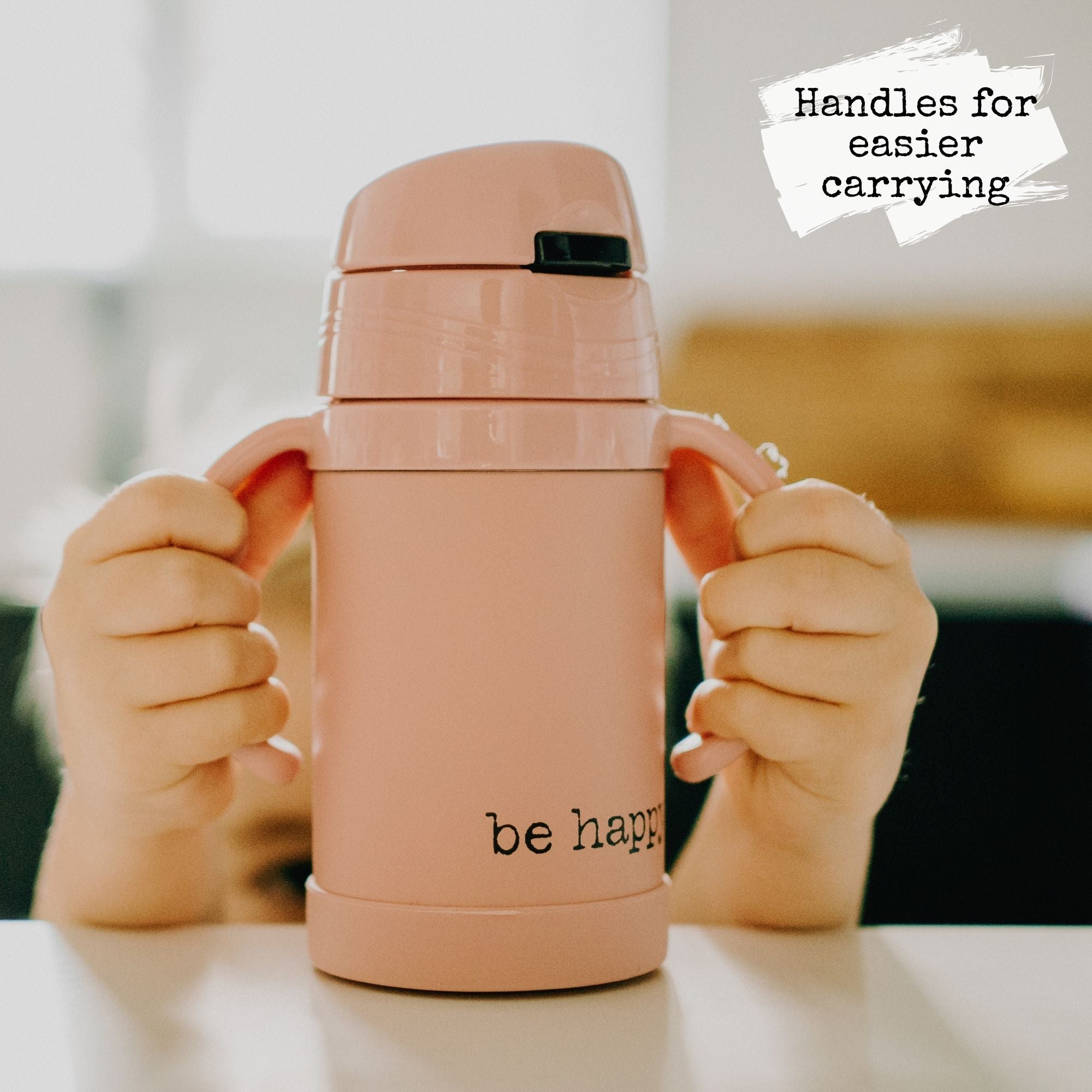 Steel Straw Bottle
