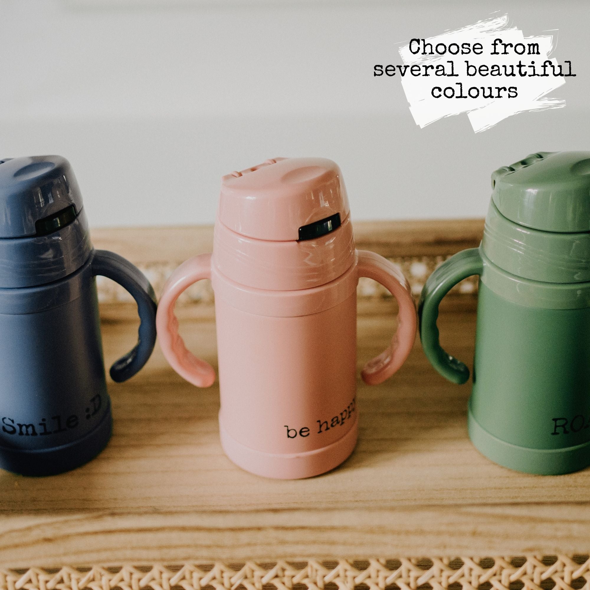 Steel Straw Bottle