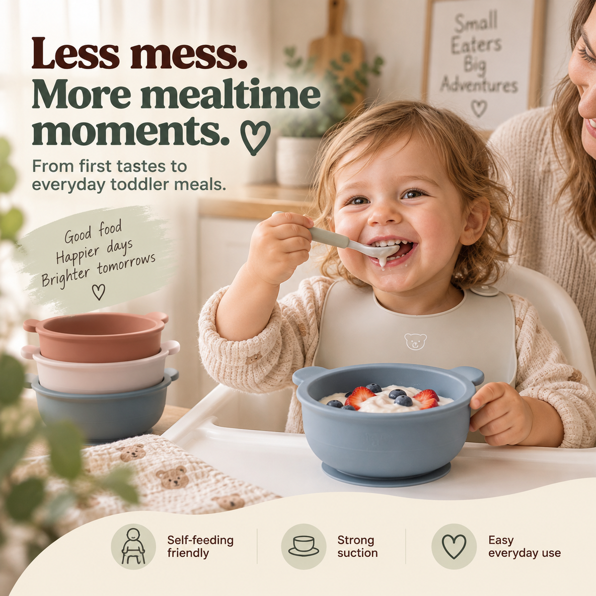 Bear Bowl Set