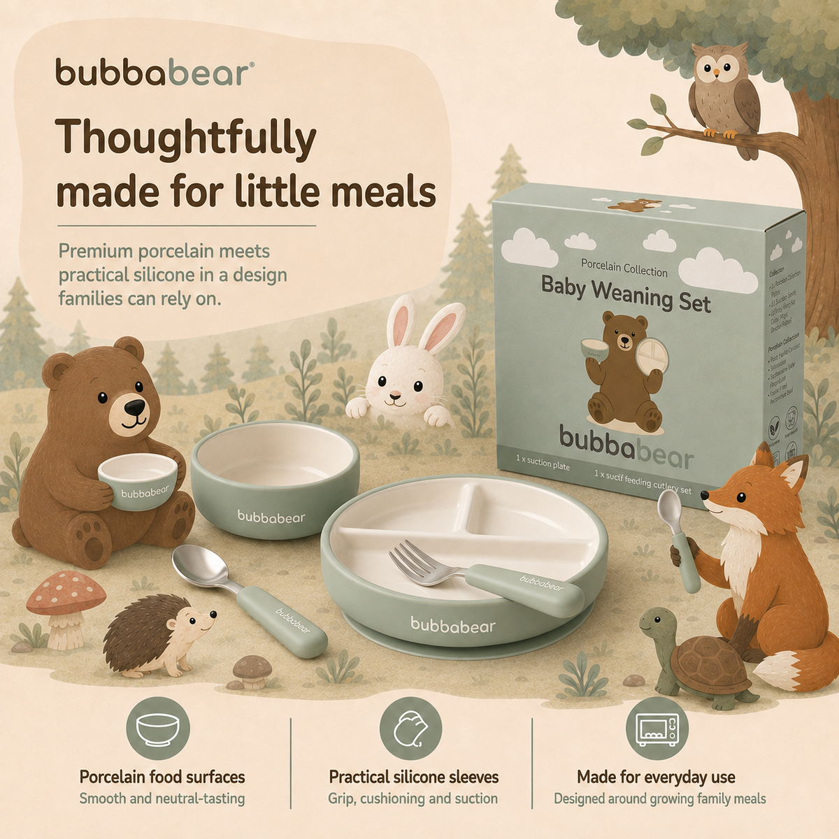 Baby Weaning Set - Porcelain