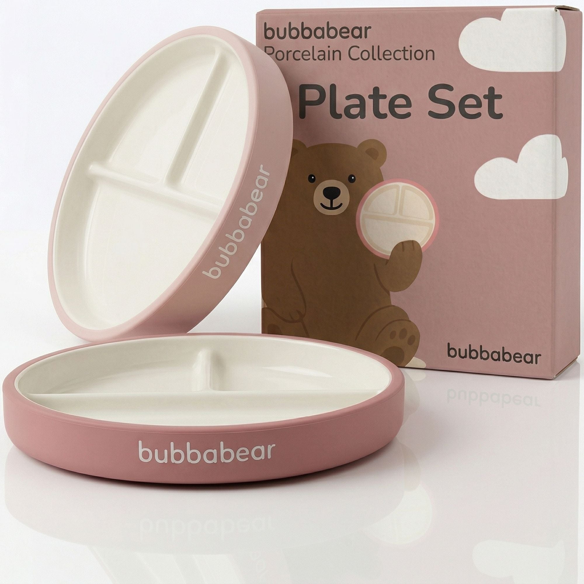Porcelain Plate Set - 2