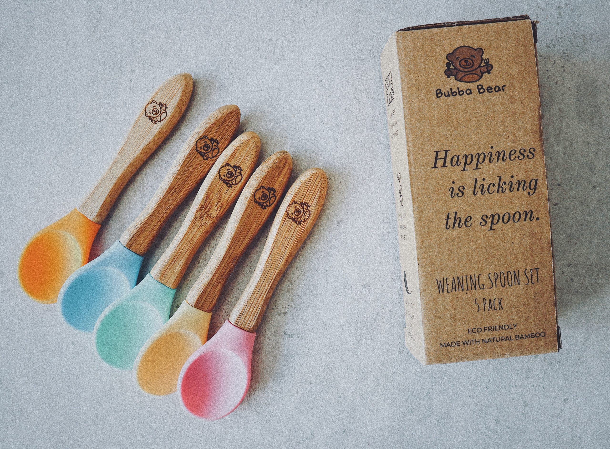 Bamboo Weaning Spoons (Set of 5)