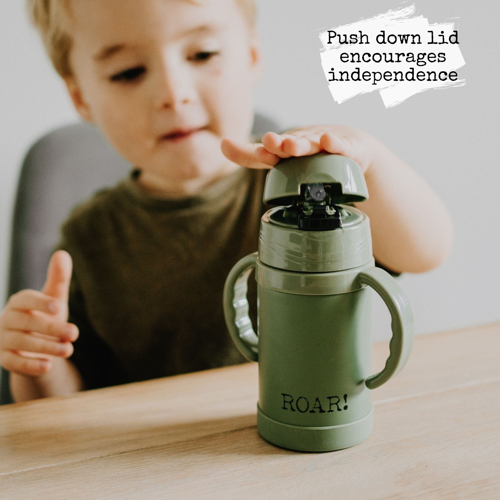 Steel Straw Bottle